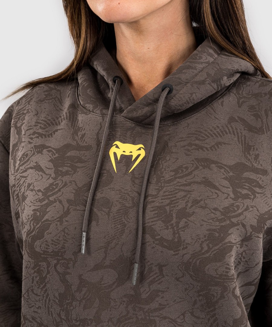 ufc fusion by venum fight week dames hoodie - aardbruin