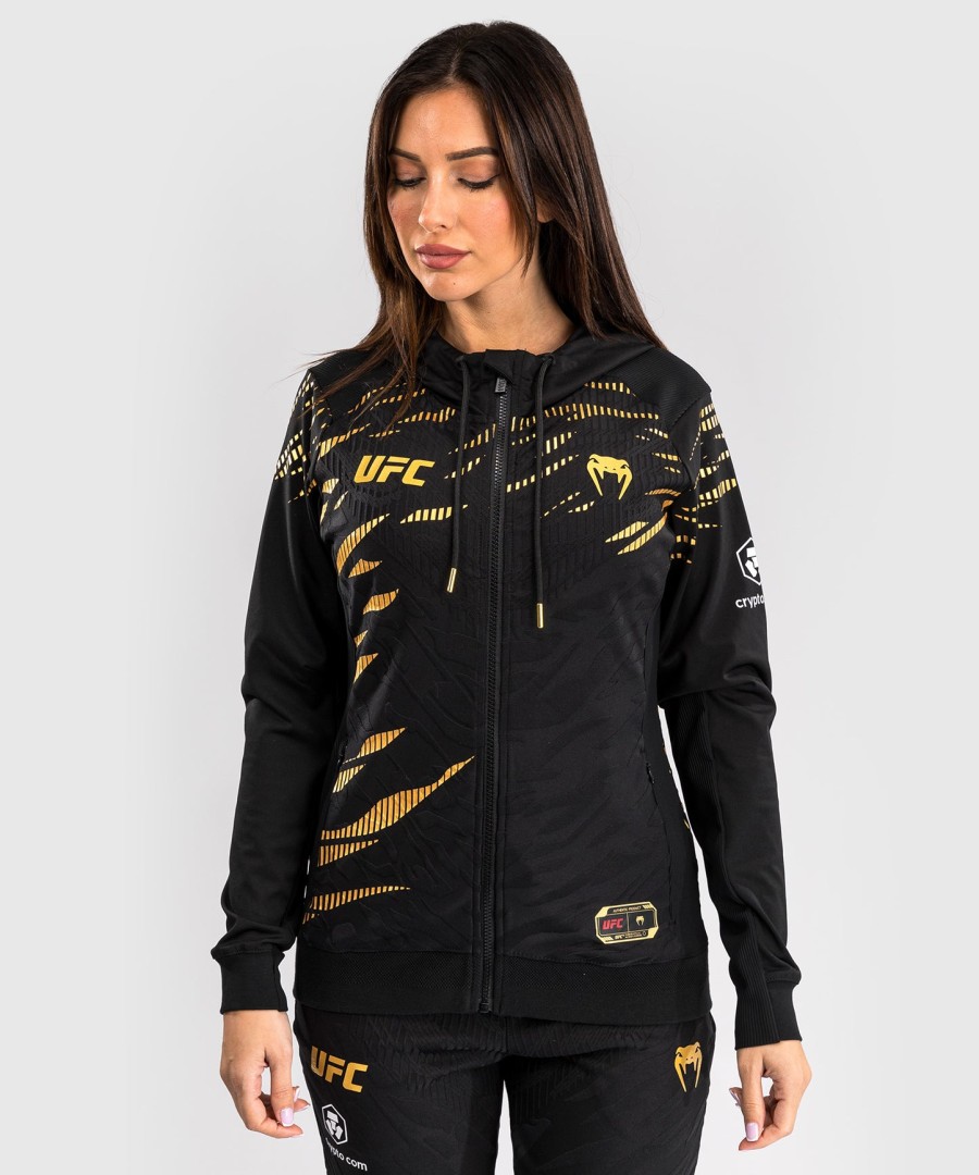 ufc fusion by venum authentic fight night women walkout hoodie - champion
