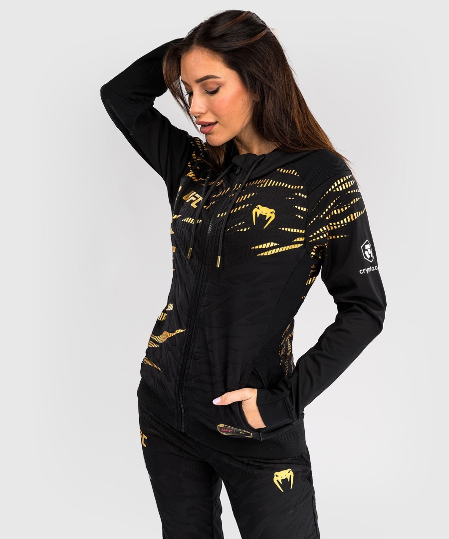 ufc fusion by venum authentic fight night women walkout hoodie - champion