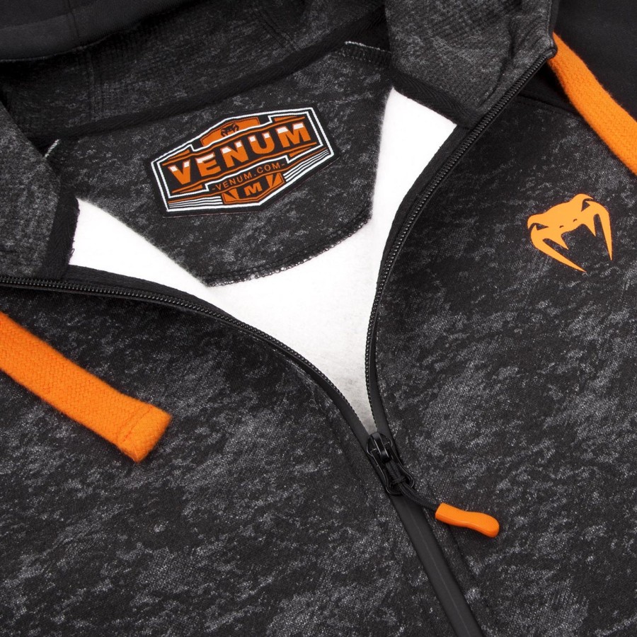 venum tramo hoodie - zwartgrijs