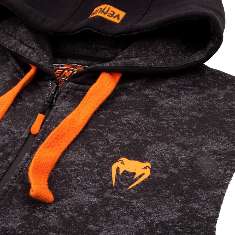 venum tramo mouwloze hoodie - zwartgrijs