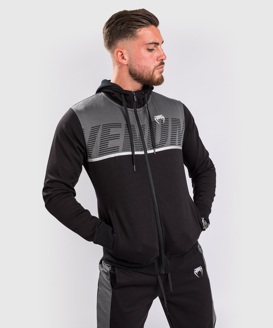 venum laser zx hoodie - zwartgrijs
