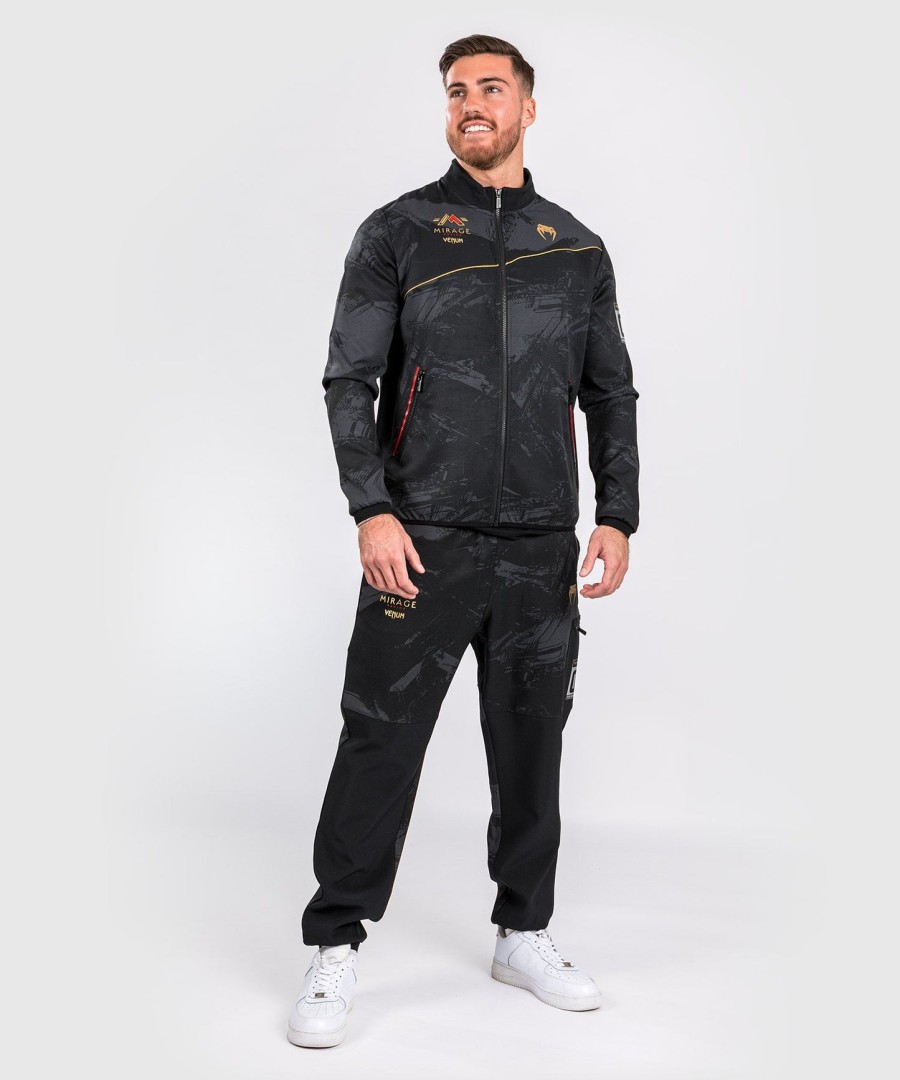 venum x mirage trainingsjack - zwartgoud