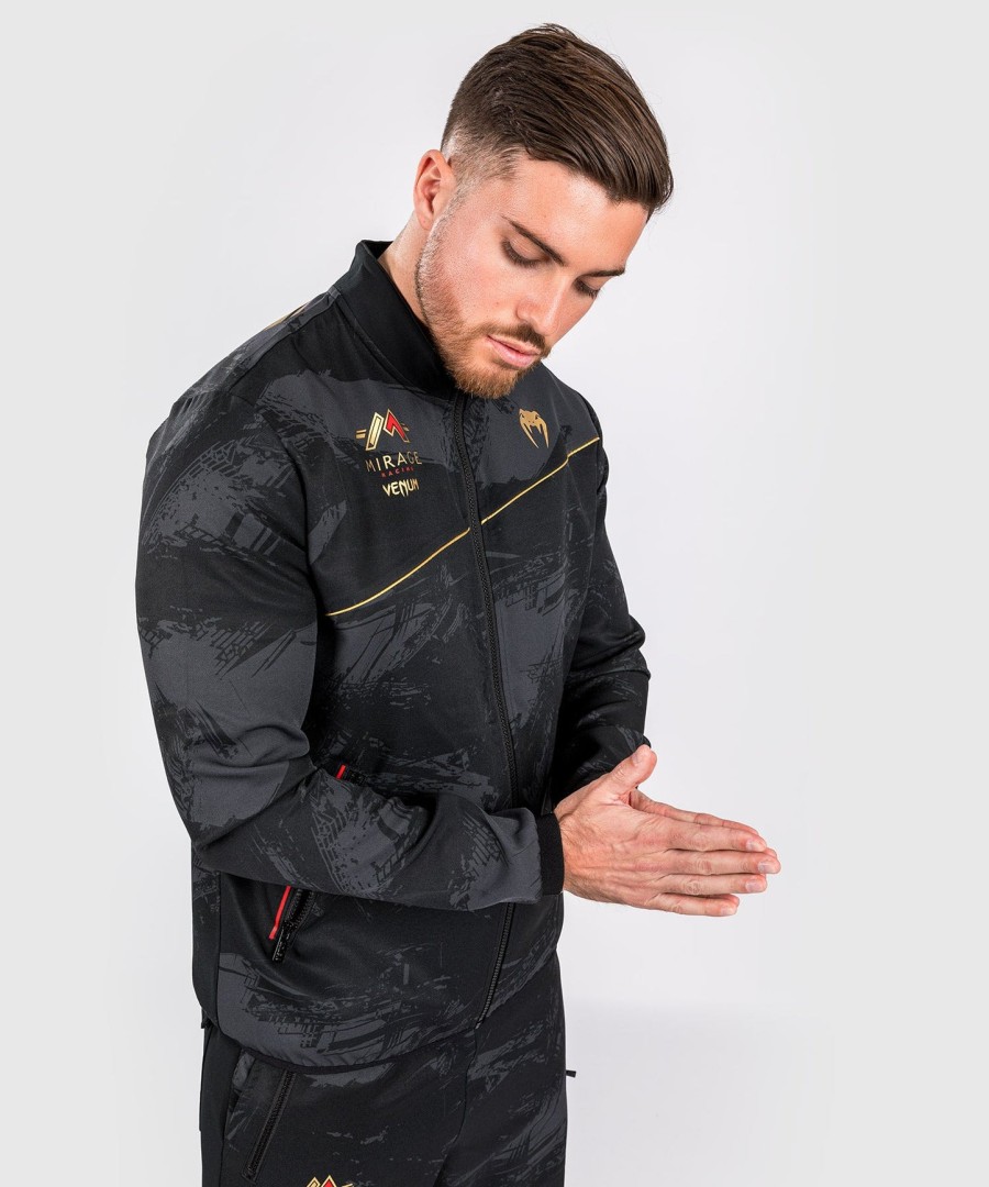 venum x mirage trainingsjack - zwartgoud