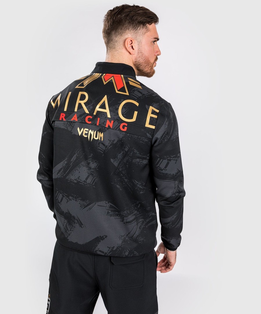 venum x mirage trainingsjack - zwartgoud