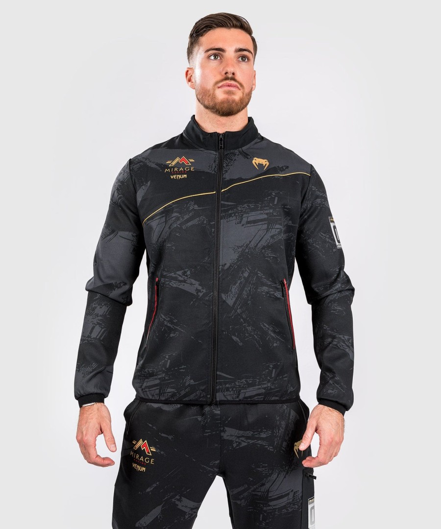 venum x mirage trainingsjack - zwartgoud