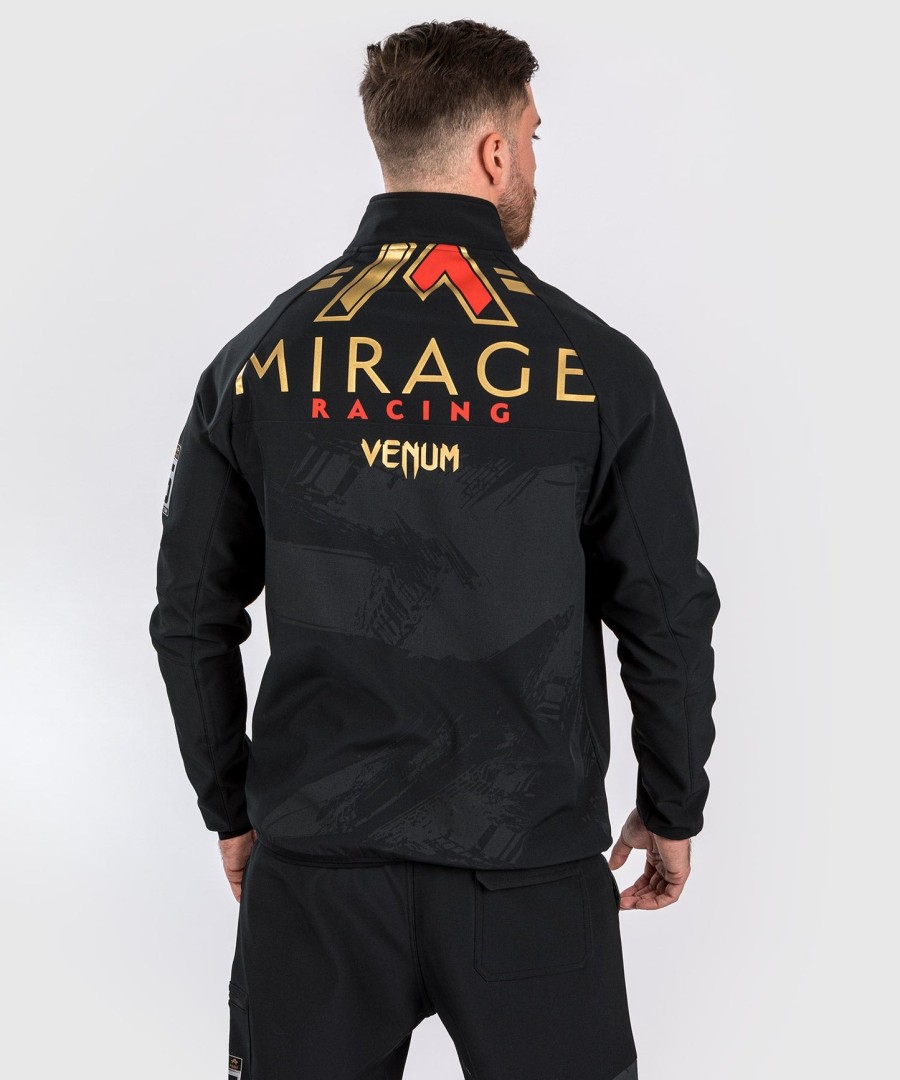 venum x mirage softshelljack - zwartgoud