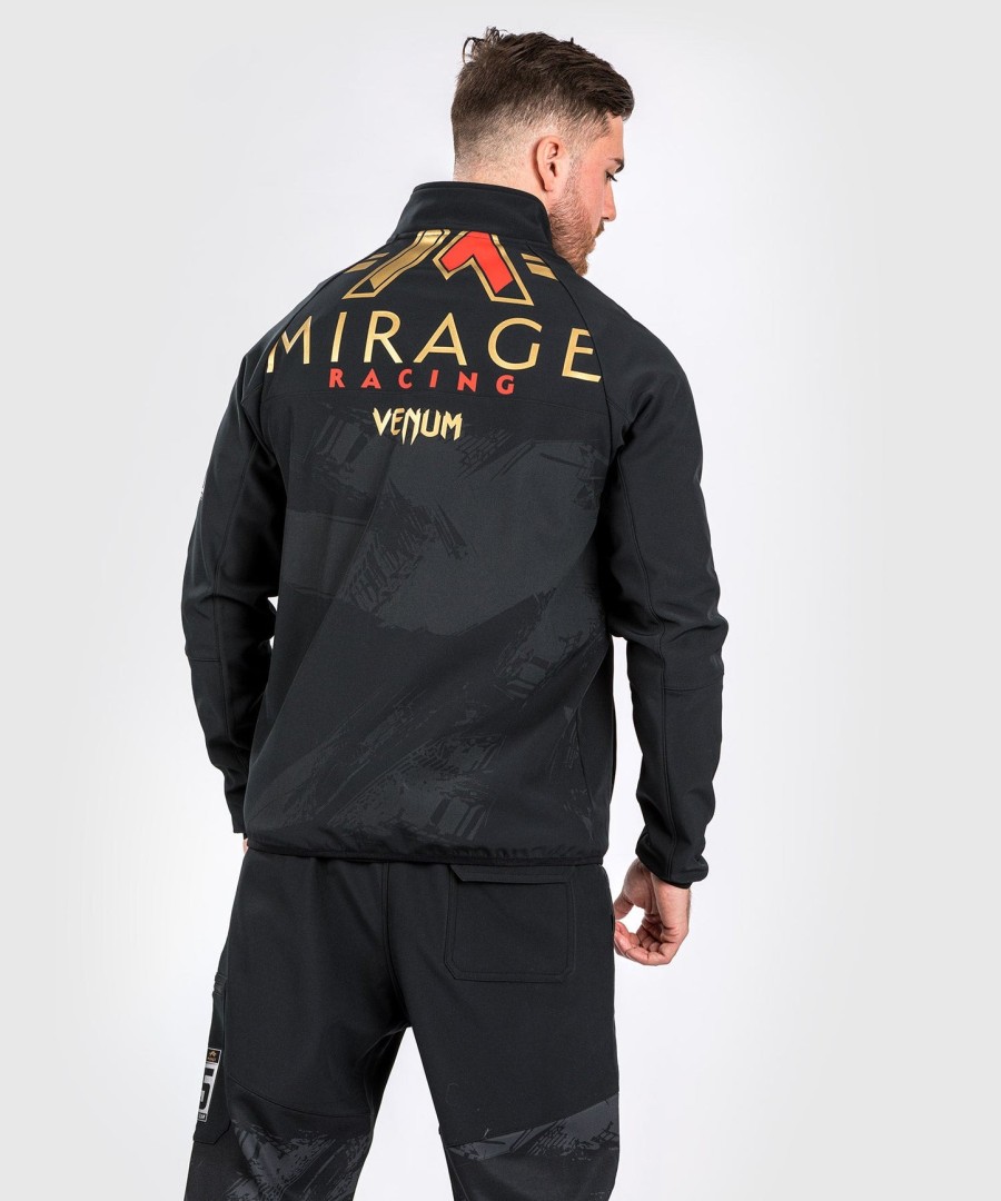 venum x mirage softshelljack - zwartgoud