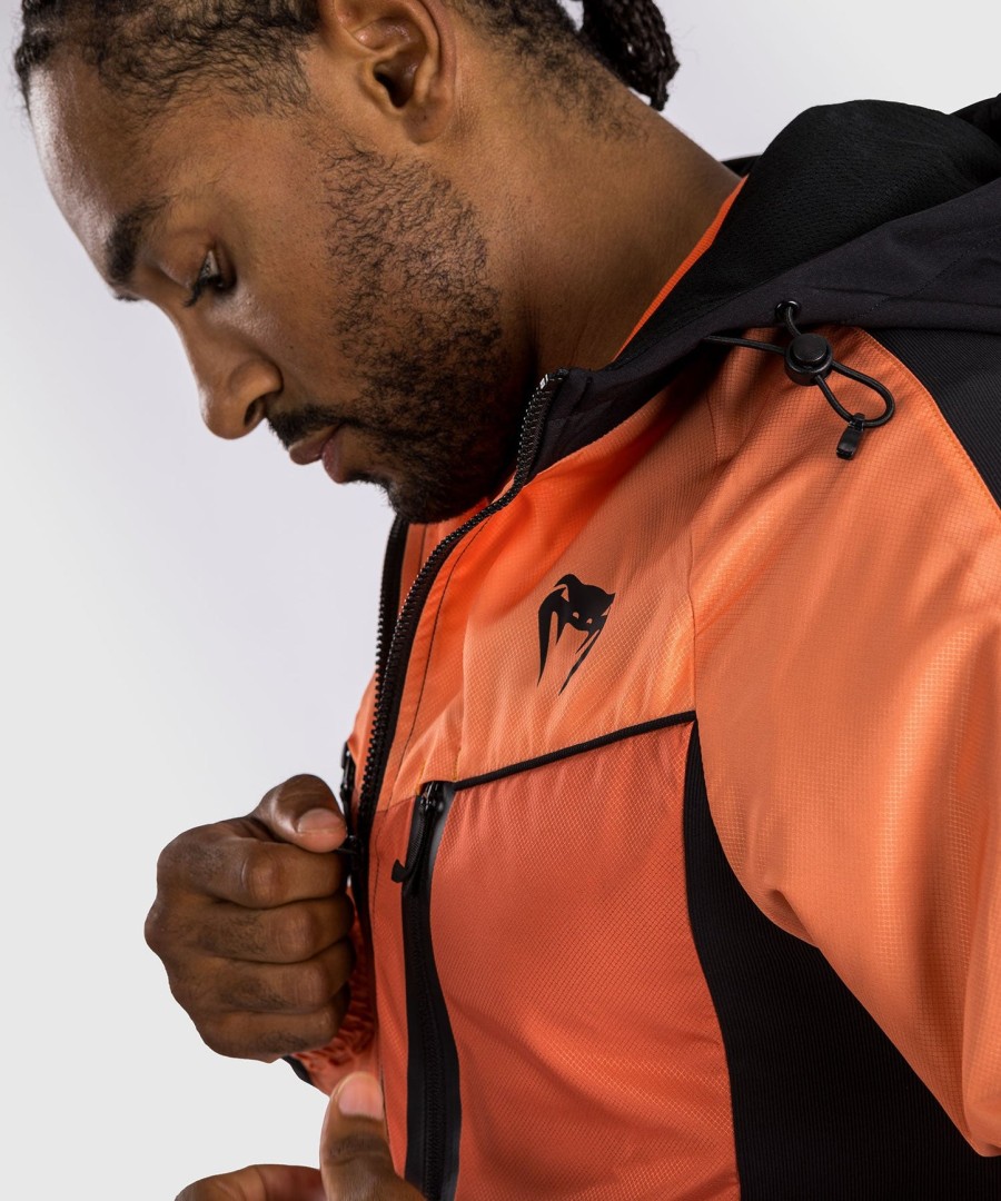 venum laser 3.0 trainingsjack - zwartoranje