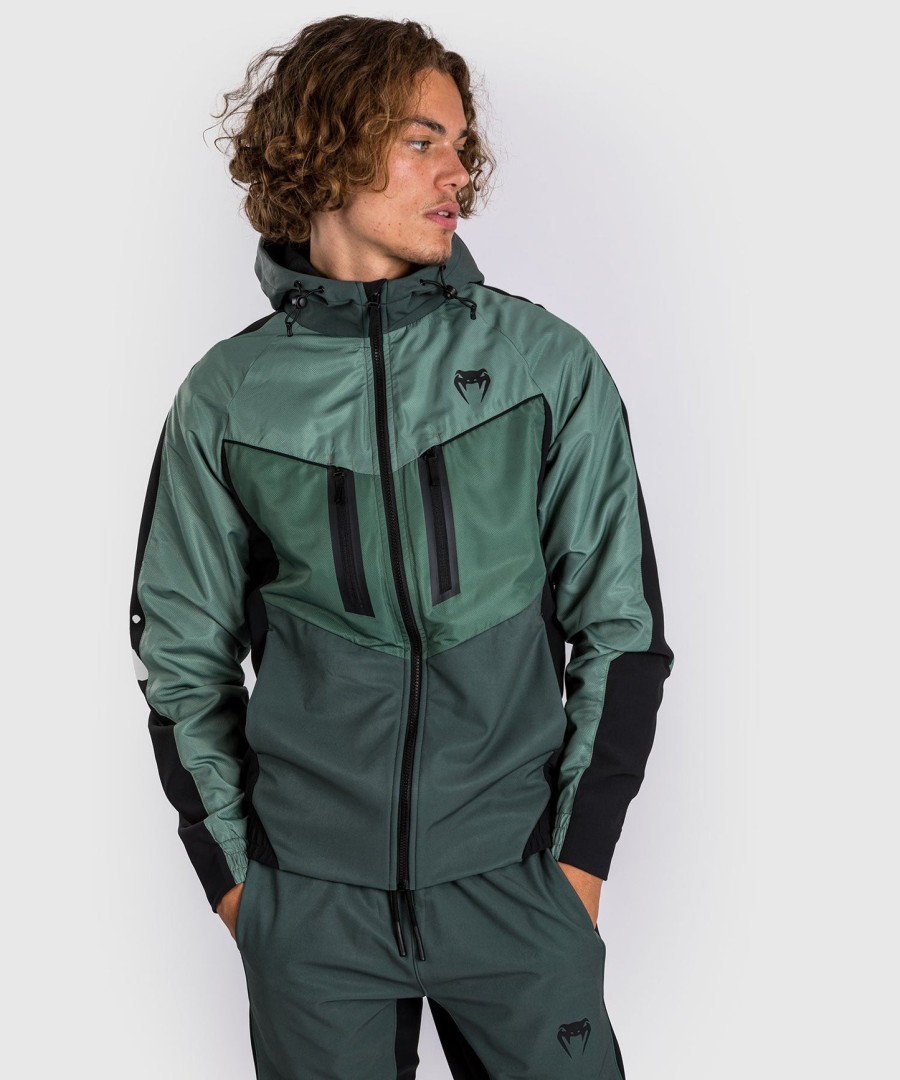 venum laser 3.0 trainingsjack - zwartkhaki