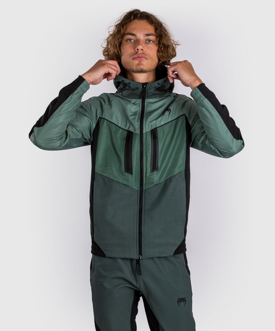 venum laser 3.0 trainingsjack - zwartkhaki