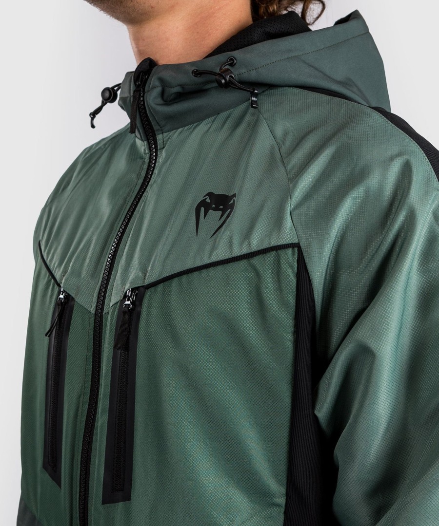 venum laser 3.0 trainingsjack - zwartkhaki