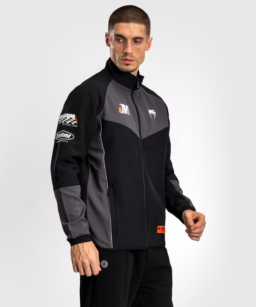 venum motorsport softshelljack - diepzwart