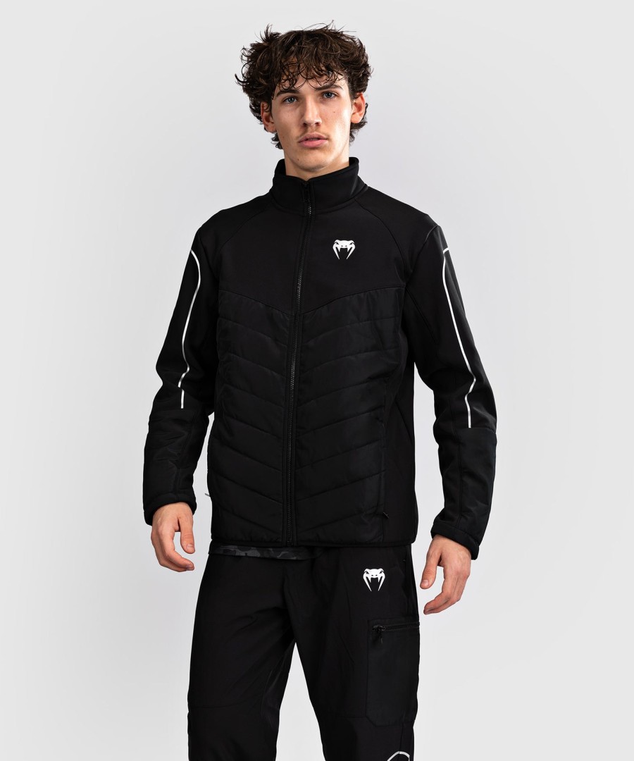 venum paddock softshelljack met lange mouwen - zwart