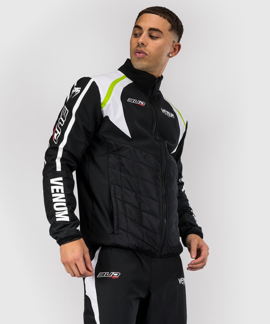 venum x bud racing herenjack - zwartwitlimegroen