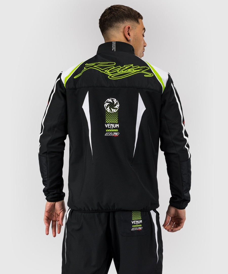 venum x bud racing herenjack - zwartwitlimegroen