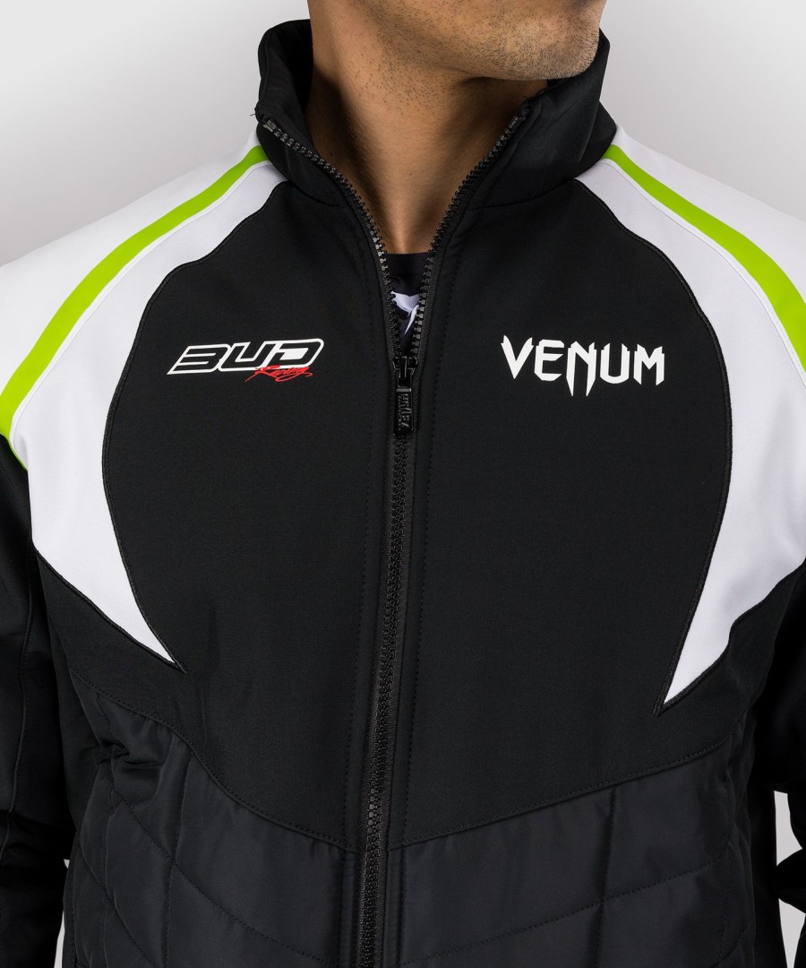 venum x bud racing herenjack - zwartwitlimegroen