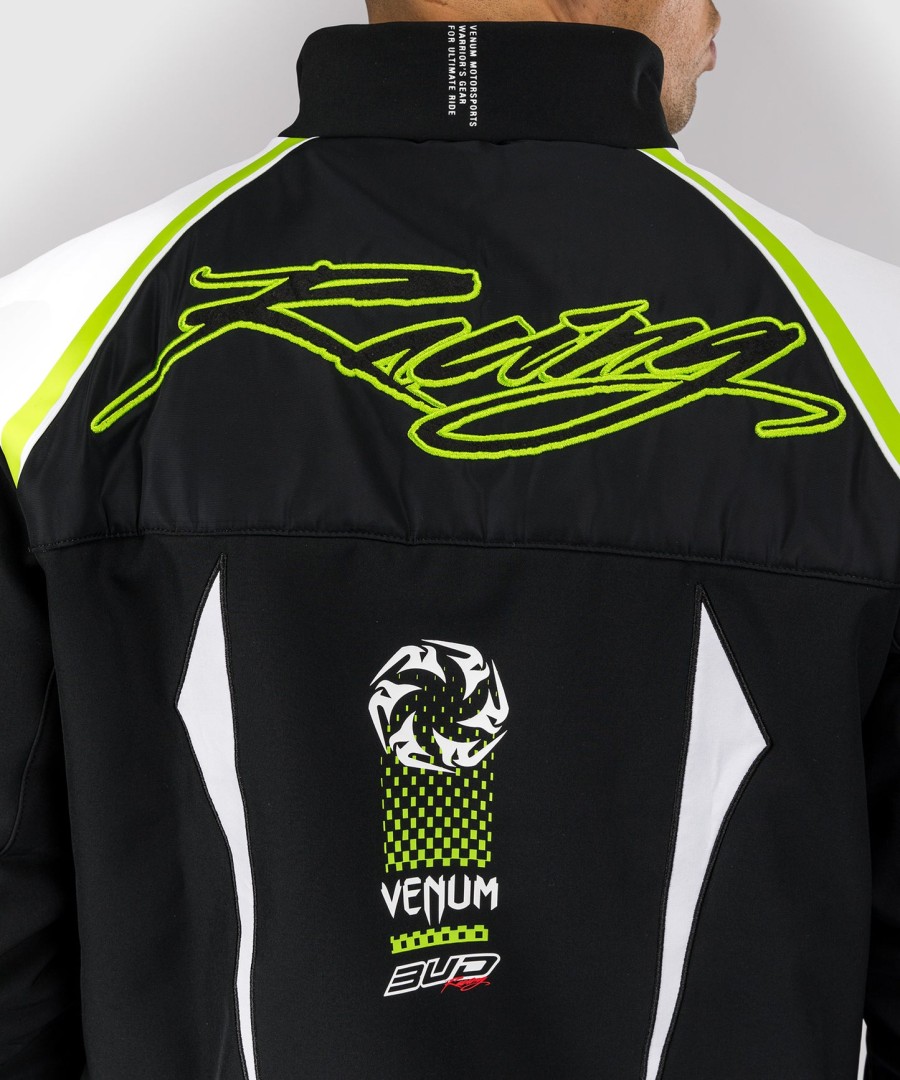 venum x bud racing herenjack - zwartwitlimegroen