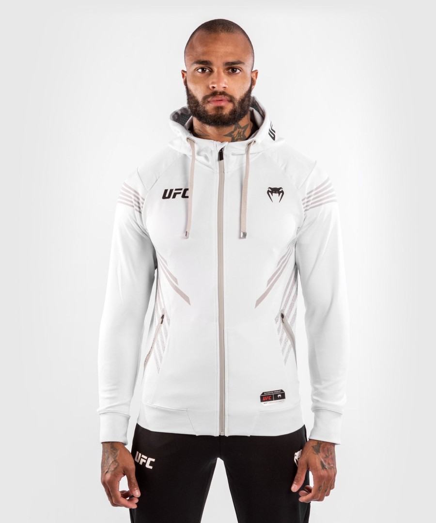 ufc venum authentic fight night heren walkout hoodie - wit