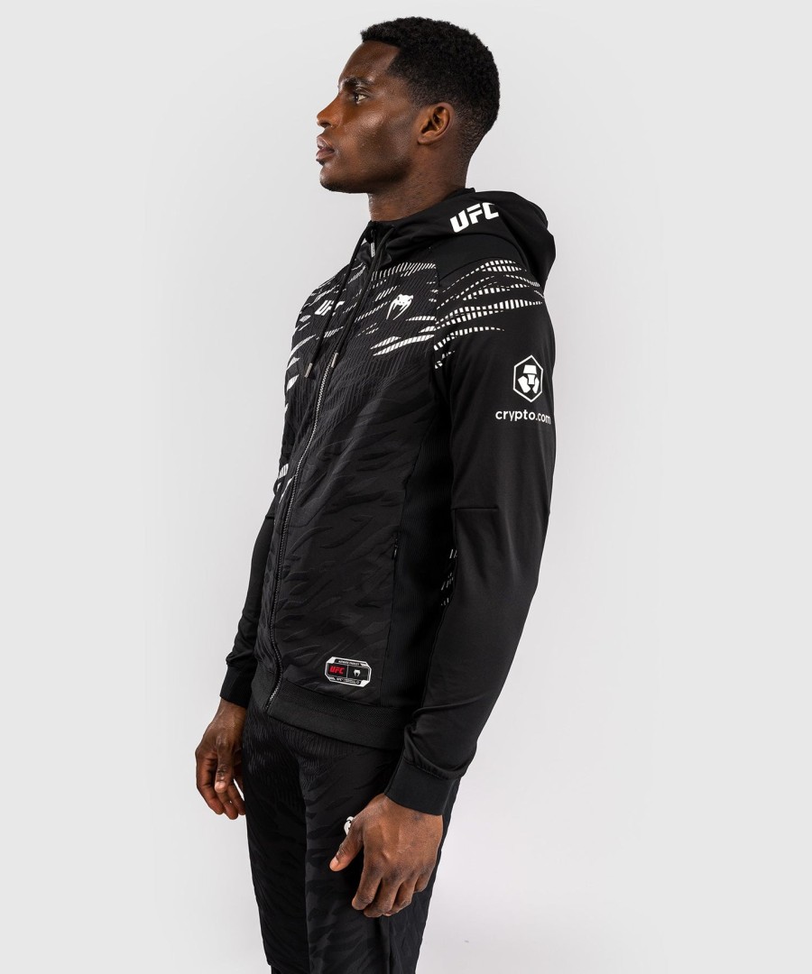 ufc fusion by venum authentic fight night men walkout hoodie - zwart