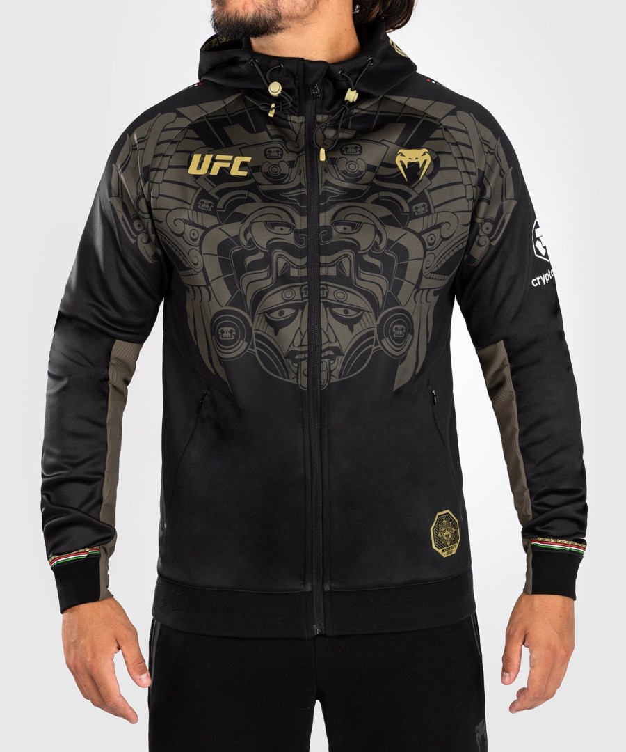 noche ufc by venum authentic fight night men walkout hoodie - zwart