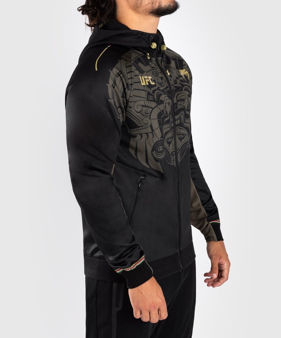 noche ufc by venum authentic fight night men walkout hoodie - zwart