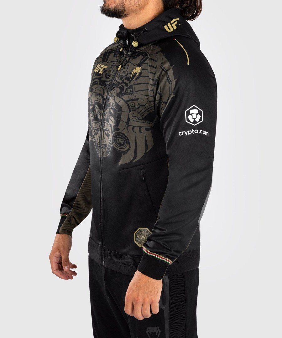 noche ufc by venum authentic fight night men walkout hoodie - zwart