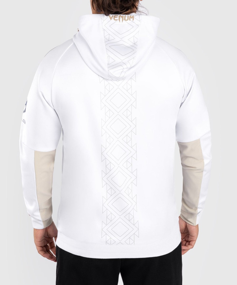 noche ufc by venum authentic fight night men walkout hoodie - wit
