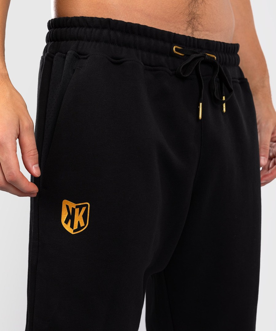 fk x venum hexagone mma joggingpak - zwartgoud