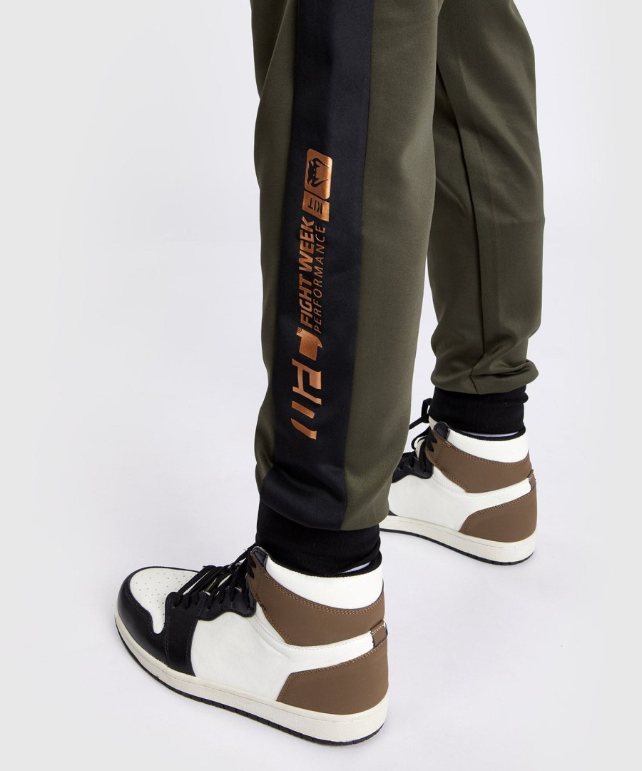 ufc adrenaline by venum fight week performance joggingbroek voor heren - khakibrons