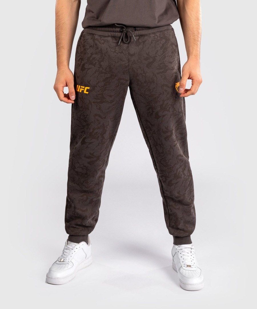 ufc fusion by venum fight week heren katoenen broek - aardbruin