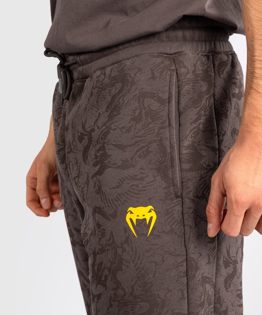 ufc fusion by venum fight week heren katoenen broek - aardbruin