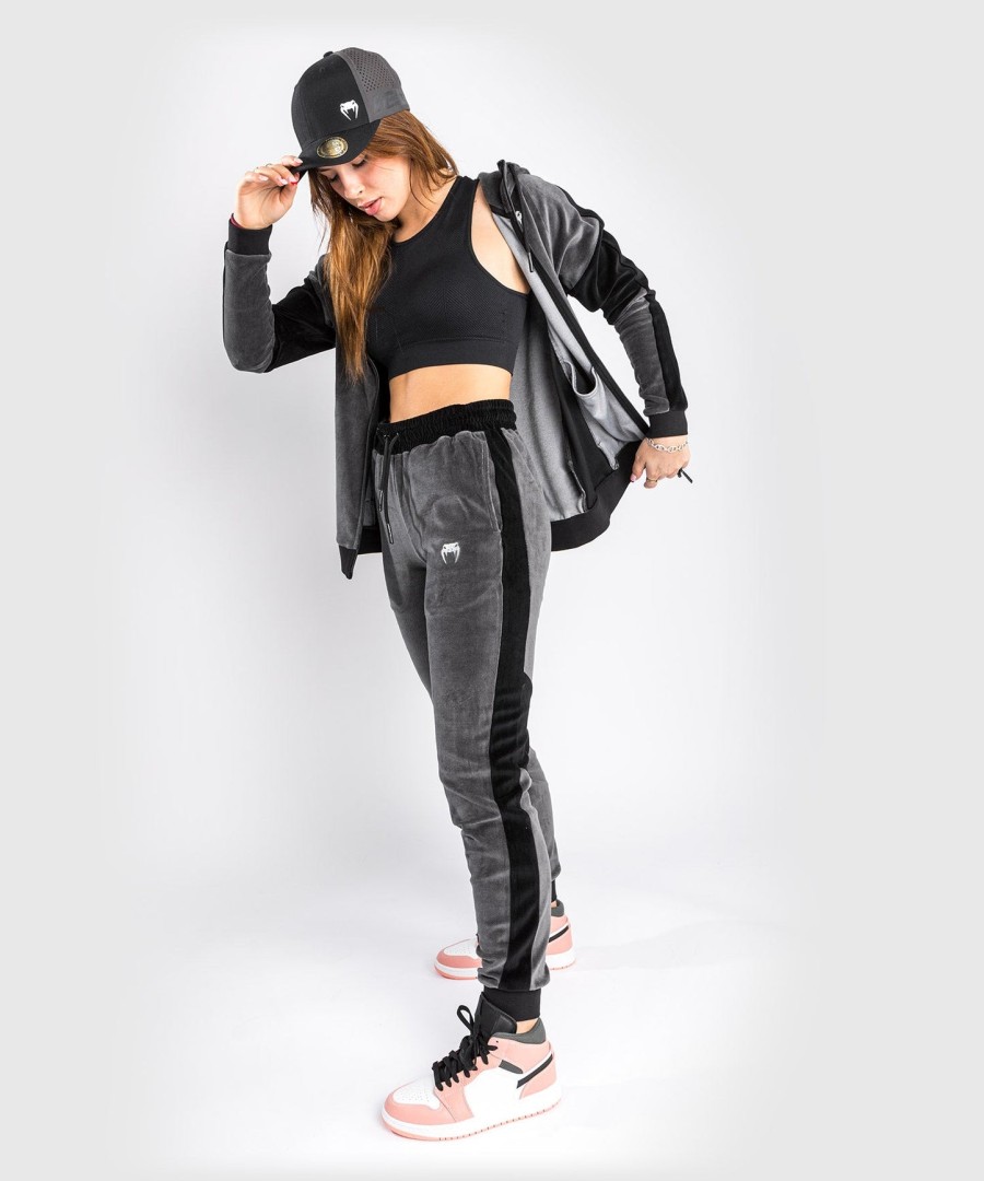venum camoline 2.0 fluwelen joggingbroek - voor dames - grijszwart