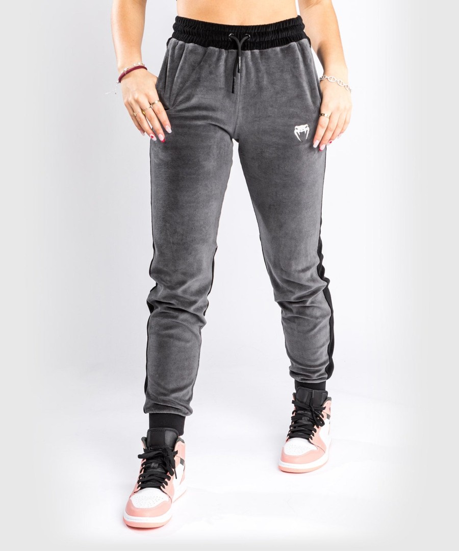 venum camoline 2.0 fluwelen joggingbroek - voor dames - grijszwart