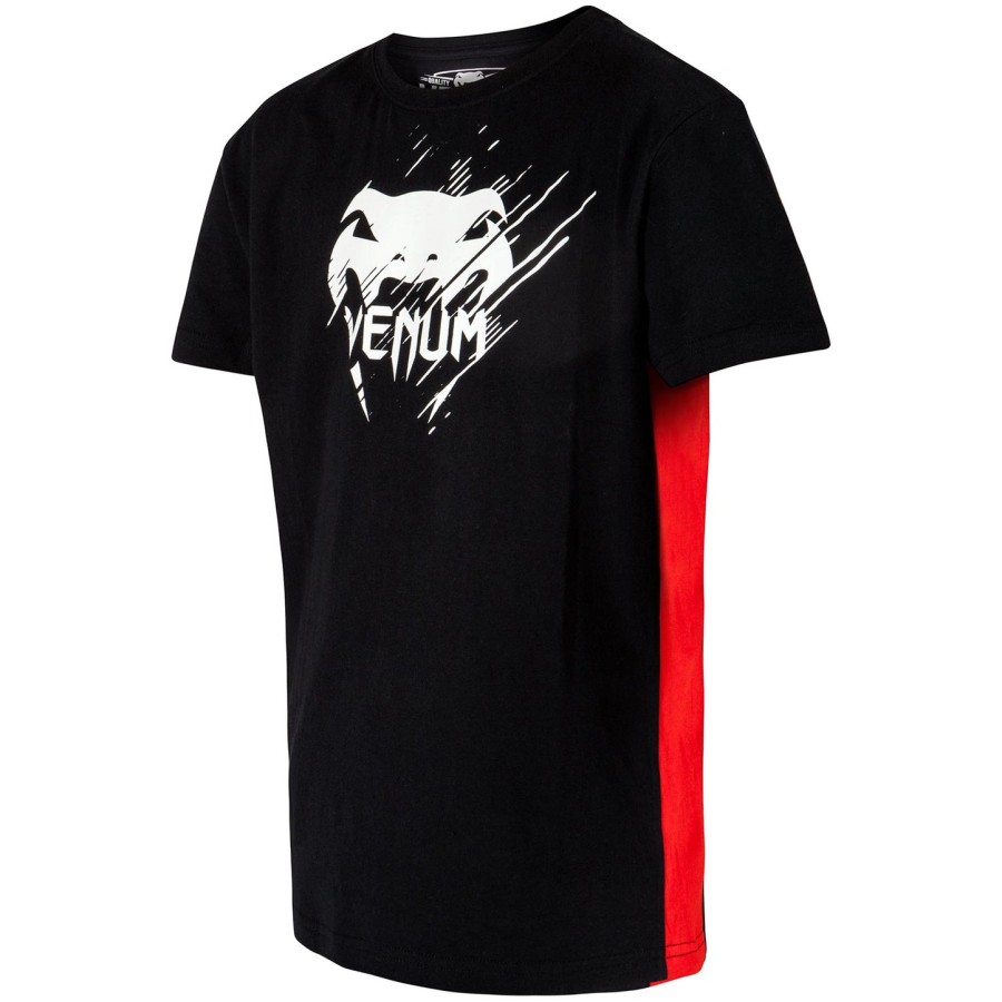 venum contender kindershirt - zwartrood