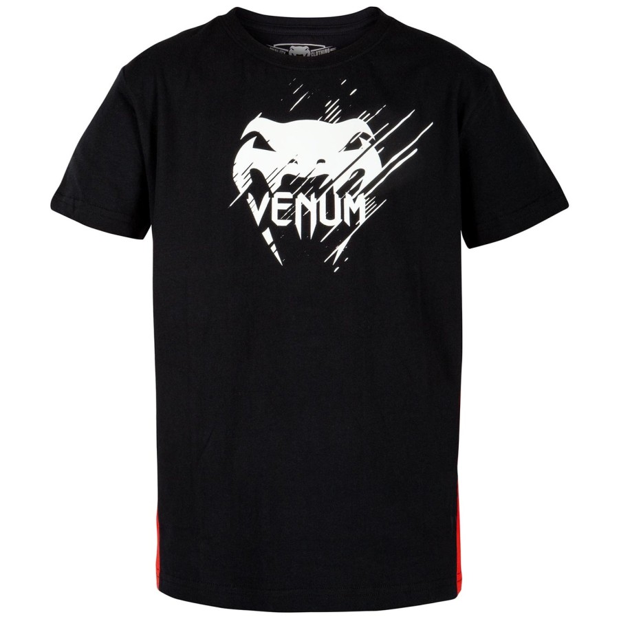 venum contender kindershirt - zwartrood