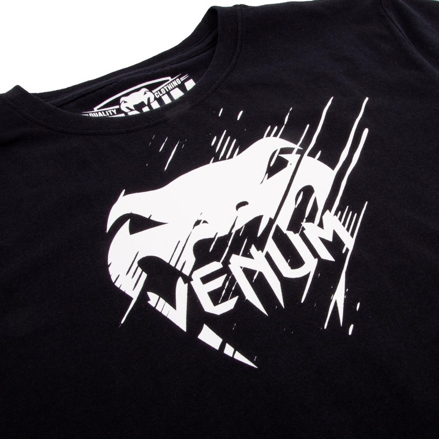 venum contender kindershirt - zwartrood