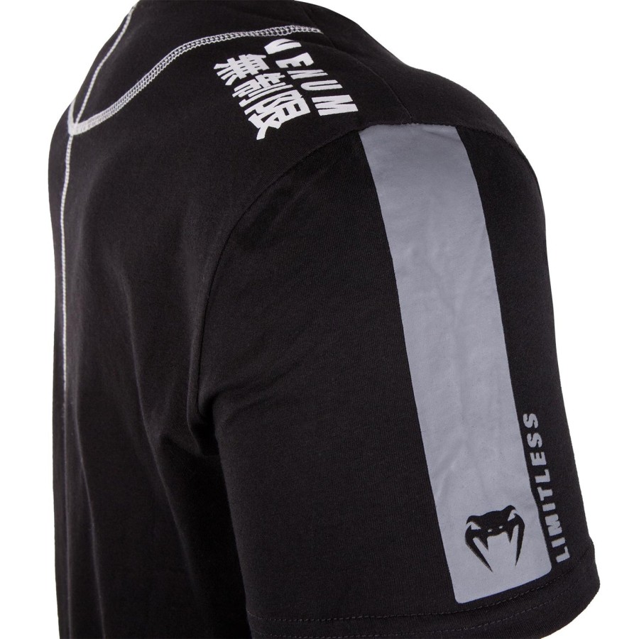 venum limitless kinder t-shirt - zwartwit