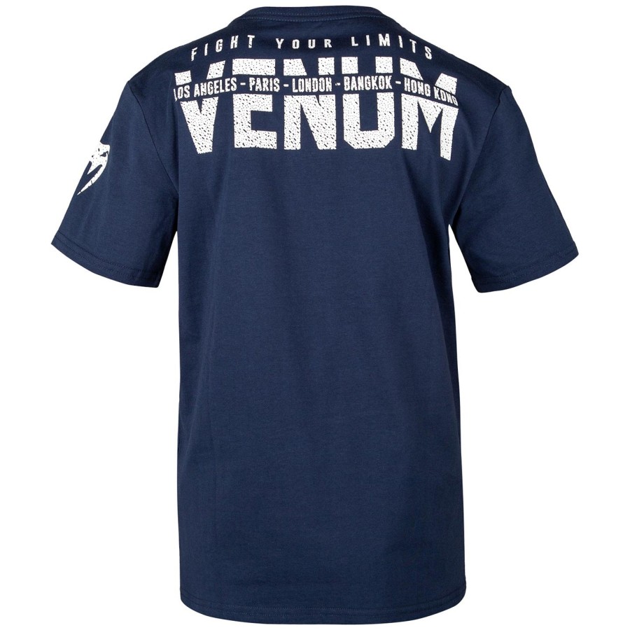 venum signature kinder t-shirt - marineblauw