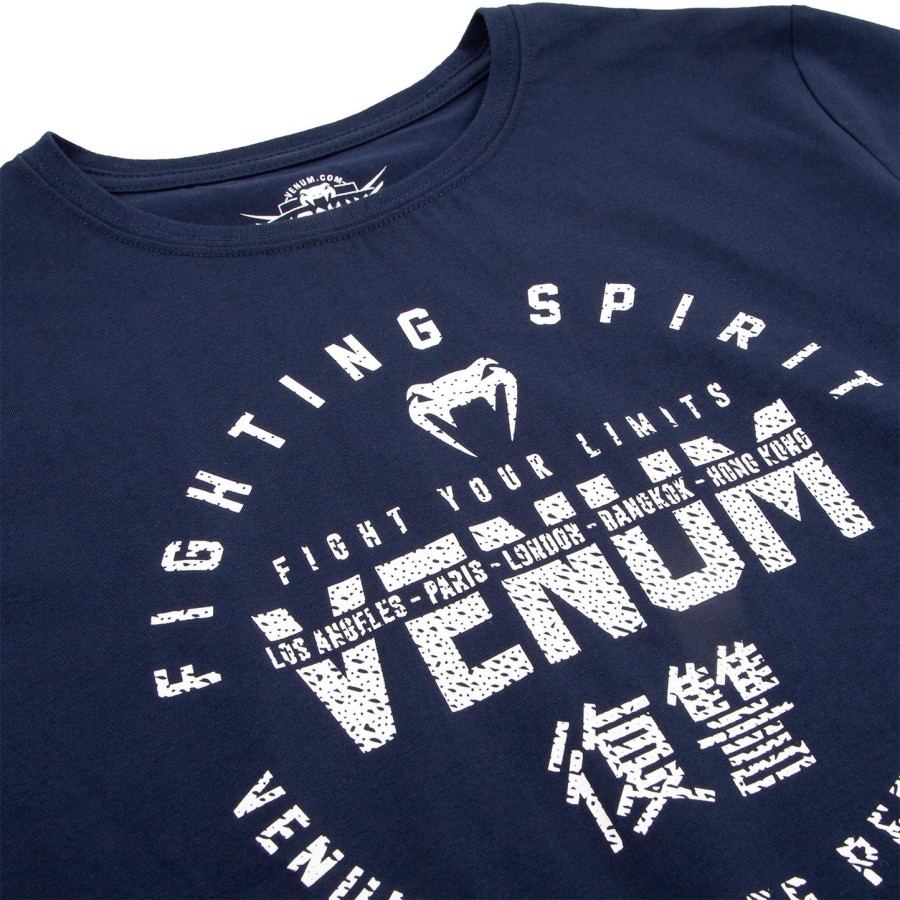 venum signature kinder t-shirt - marineblauw