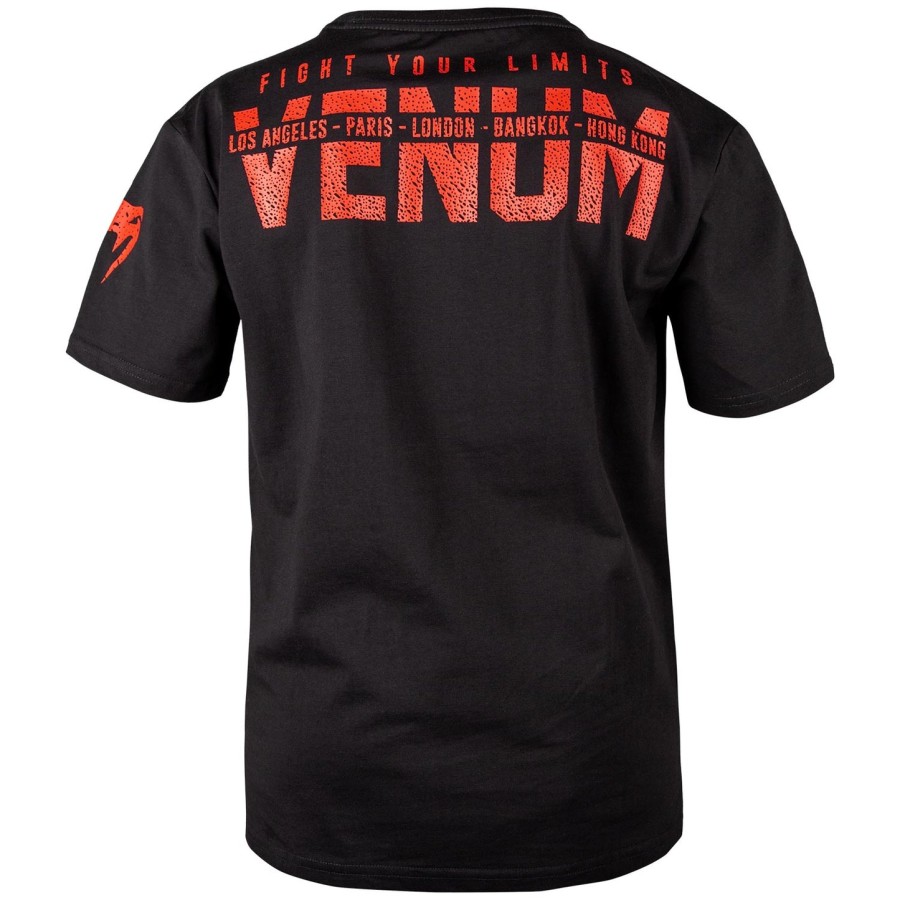 venum signature kinder t-shirt - zwartrood