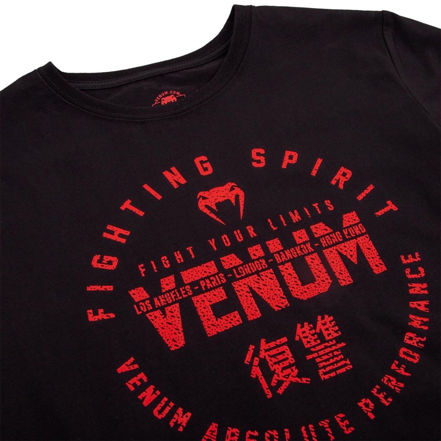 venum signature kinder t-shirt - zwartrood