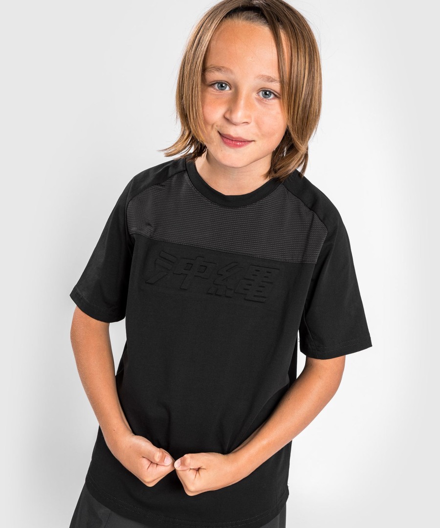 venum okinawa 3.0 t-shirt - voor kinderen - zwartrood