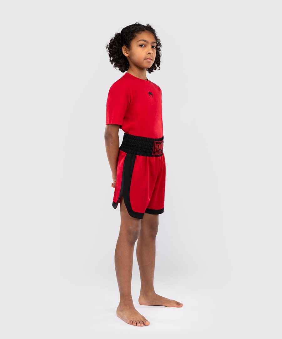 venum classic kids boksbroekje - kersenrood