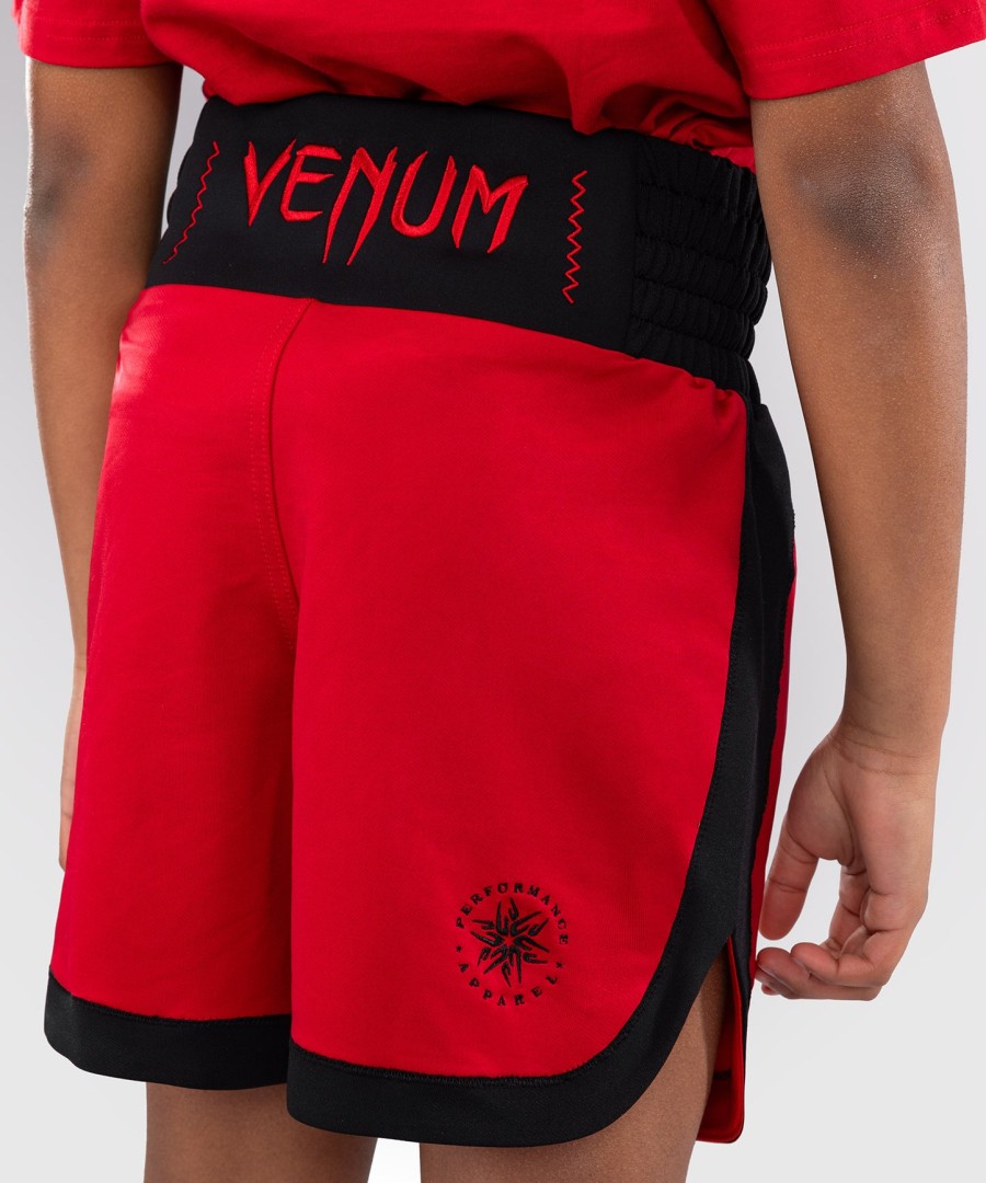 venum classic kids boksbroekje - kersenrood