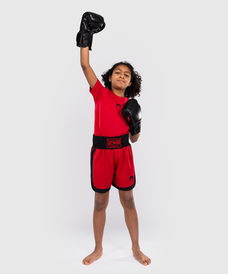 venum classic kids boksbroekje - kersenrood