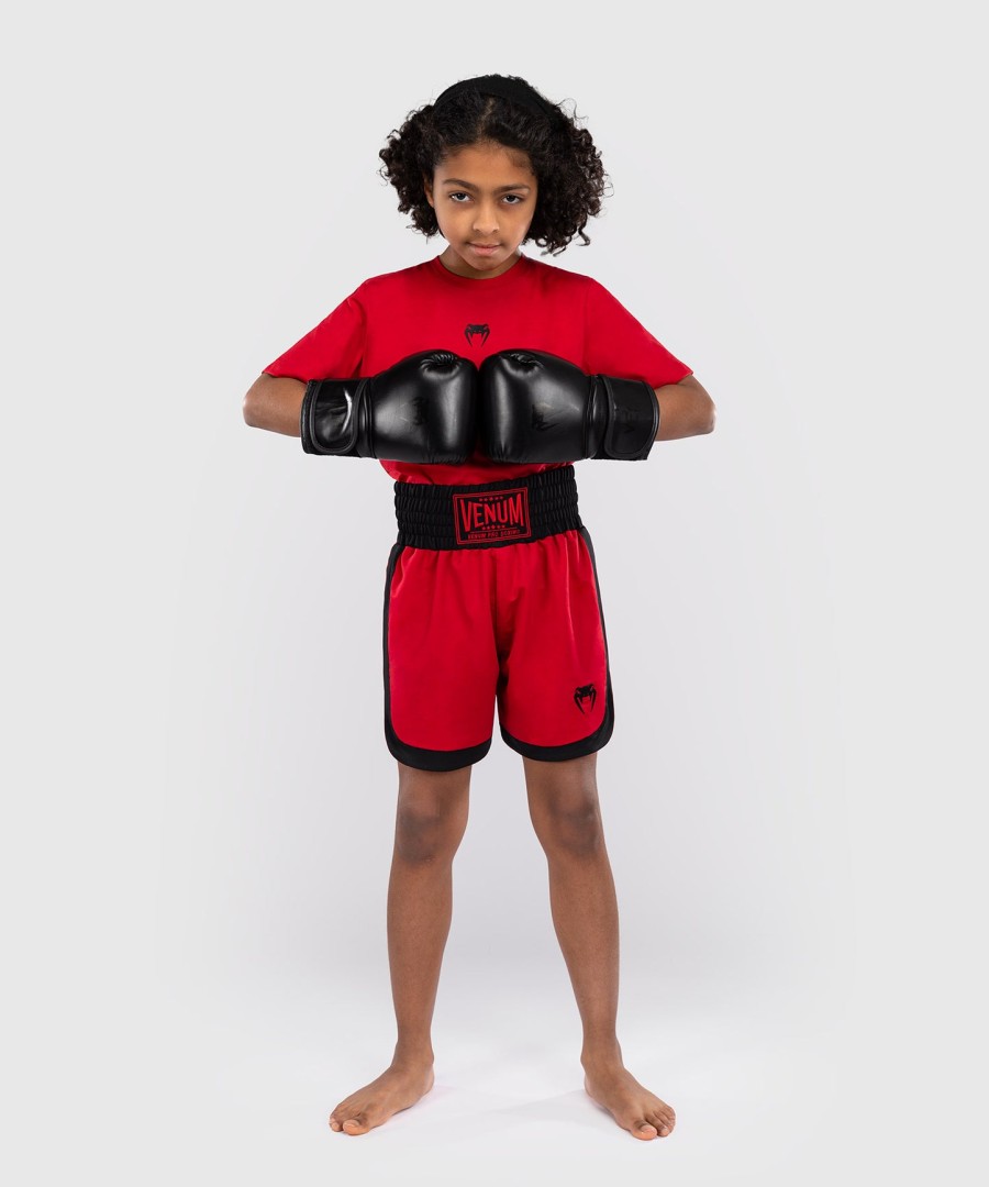 venum classic kids boksbroekje - kersenrood