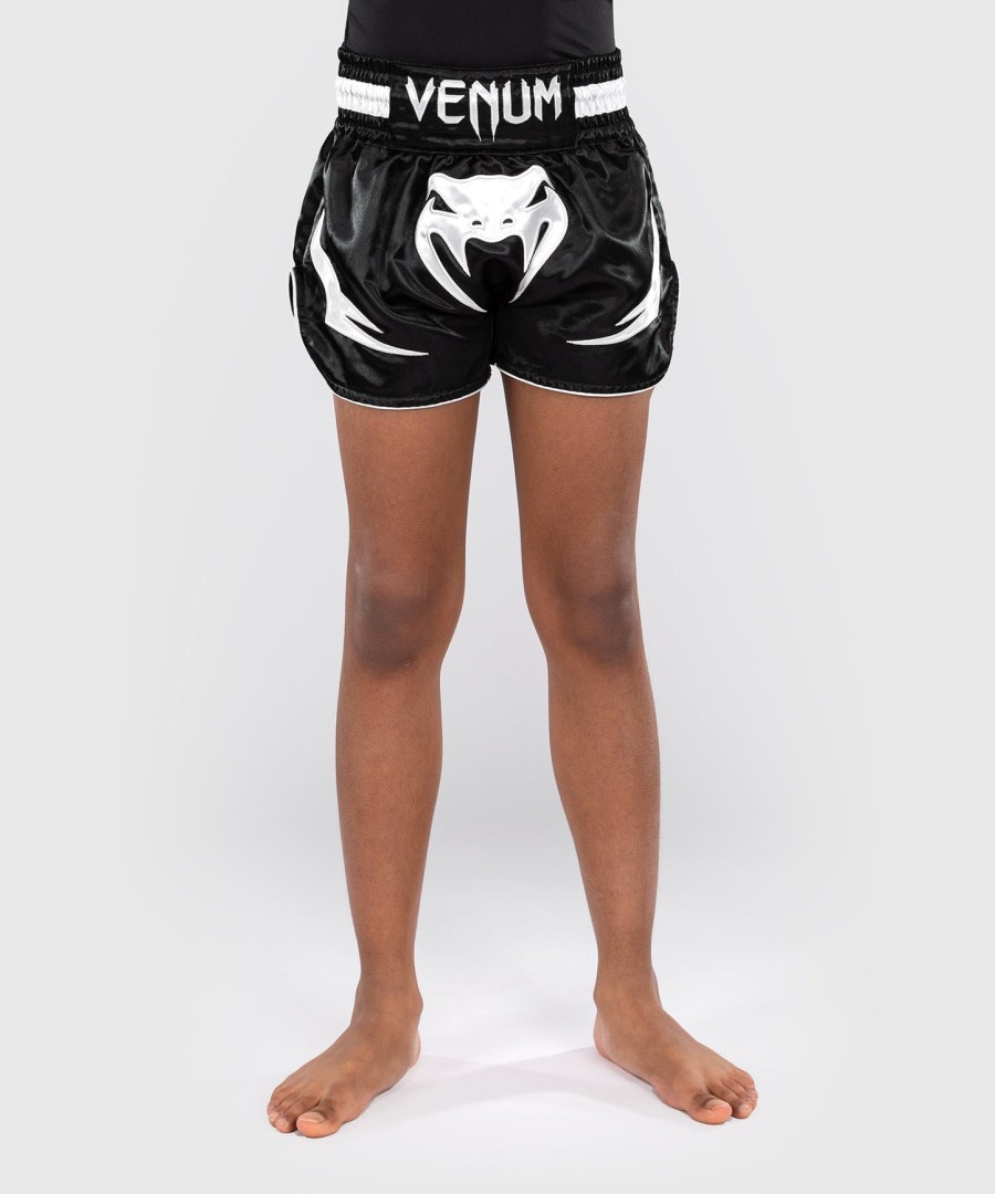 venum inferno kids thaise korte broek - zwart