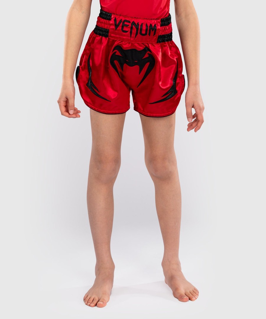 venum inferno kids thaise shorts - kersenrood