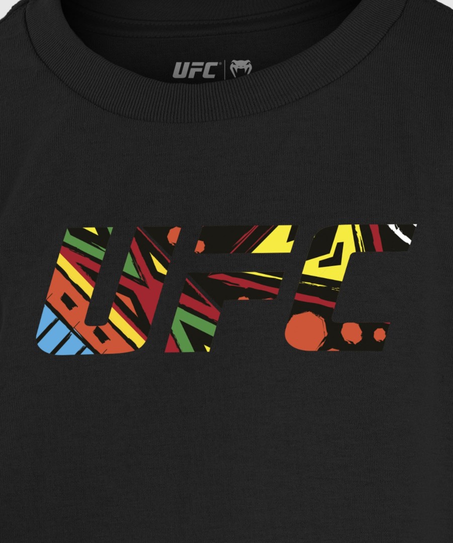 kinder ufc unrivaled by venum zwart alex pereira t-shirt